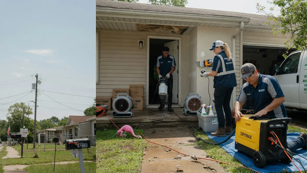 Storm Damage Water Removal in Groom, TX near me